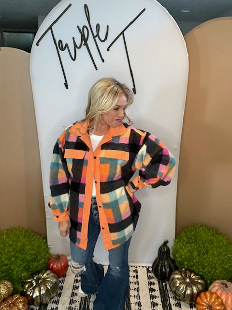 Vintage Oversized Shacket