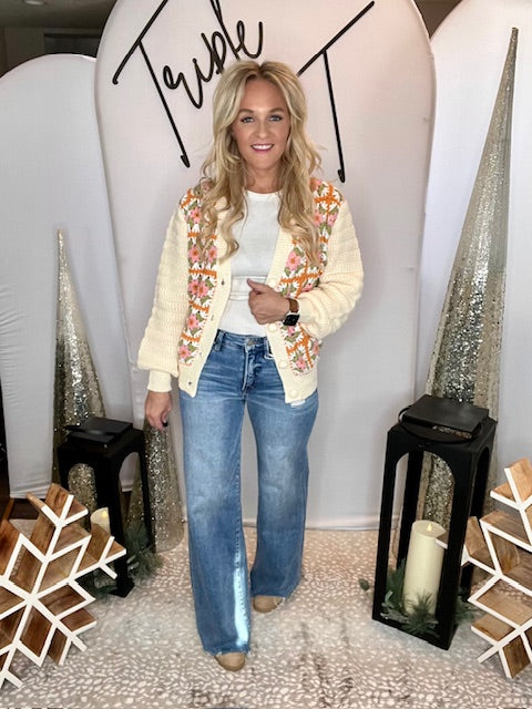 Flower Cardigan